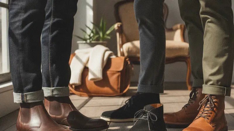Bottine homme tendance 2025 : styles et conseils